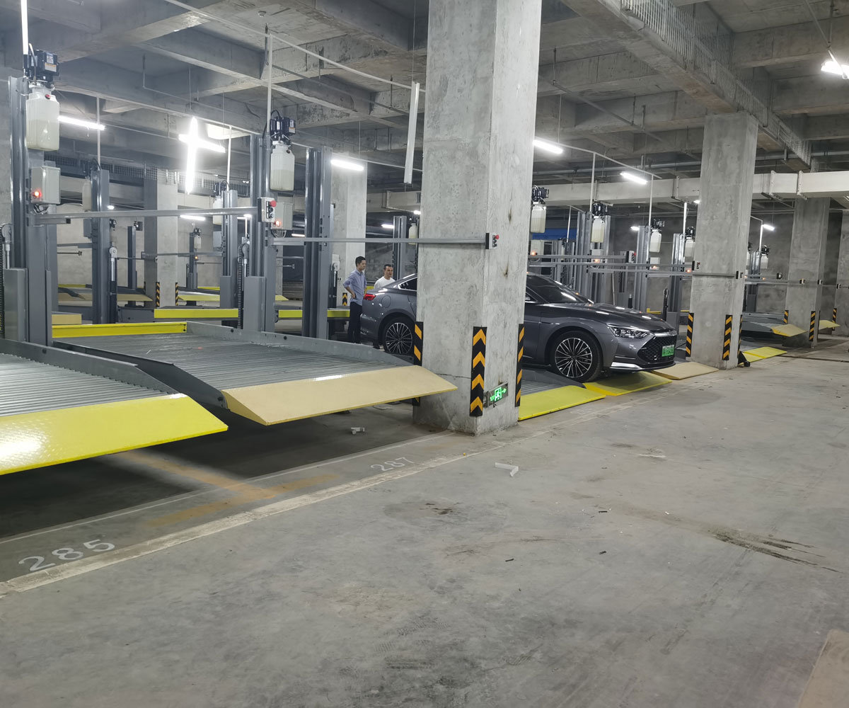 2層升降式機械停車設(shè)備長租